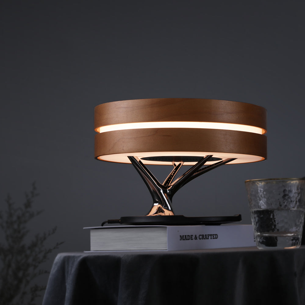 Noctra S20 Smart Lamp — Wireless Charging & Bluetooth Audio