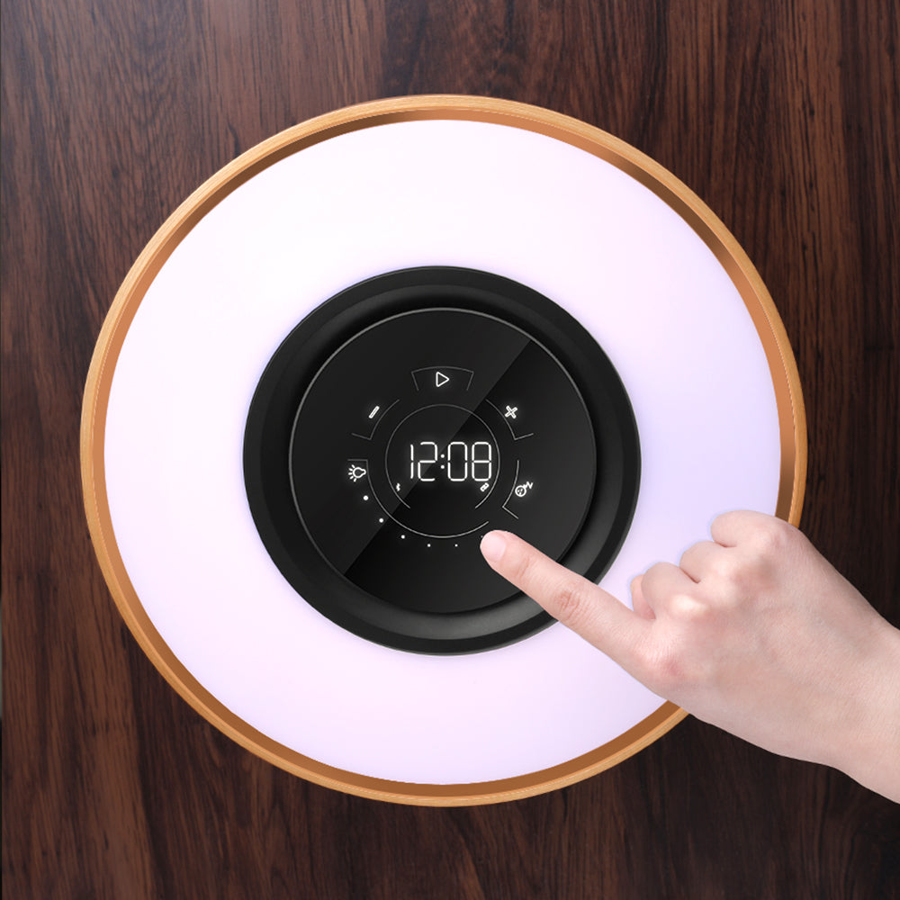 Noctra S20 Smart Lamp — Wireless Charging & Bluetooth Audio
