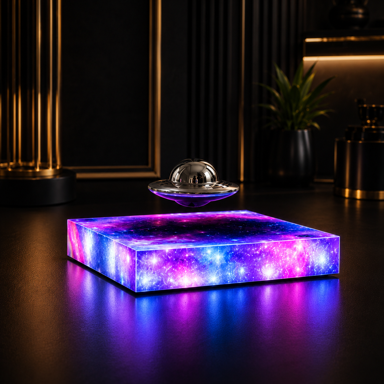OrbitX Levitating UFO Centerpiece